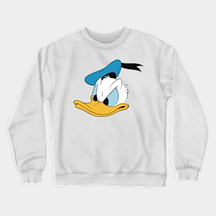 Classic Angry Donald Duck Crewneck Sweatshirt